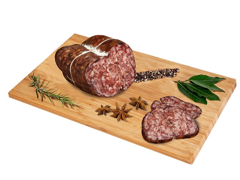 Mortadella di fegato cruda